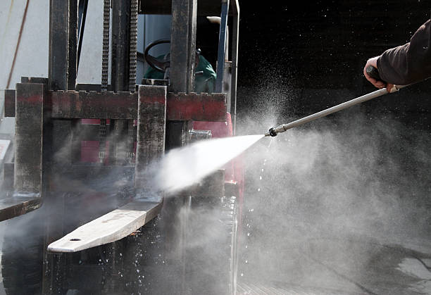 Pressure Washing Brick in Key Vista, FL